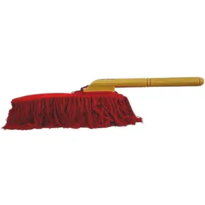 Original California Car Duster – Wax-Treated Cotton Mop with Wood Handle | Reusable & Scratch-Free