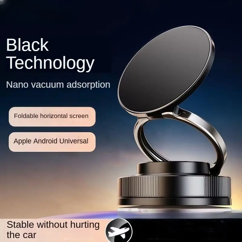 Vacuum Magnetic Car Phone Mount Smartphone Cellphone