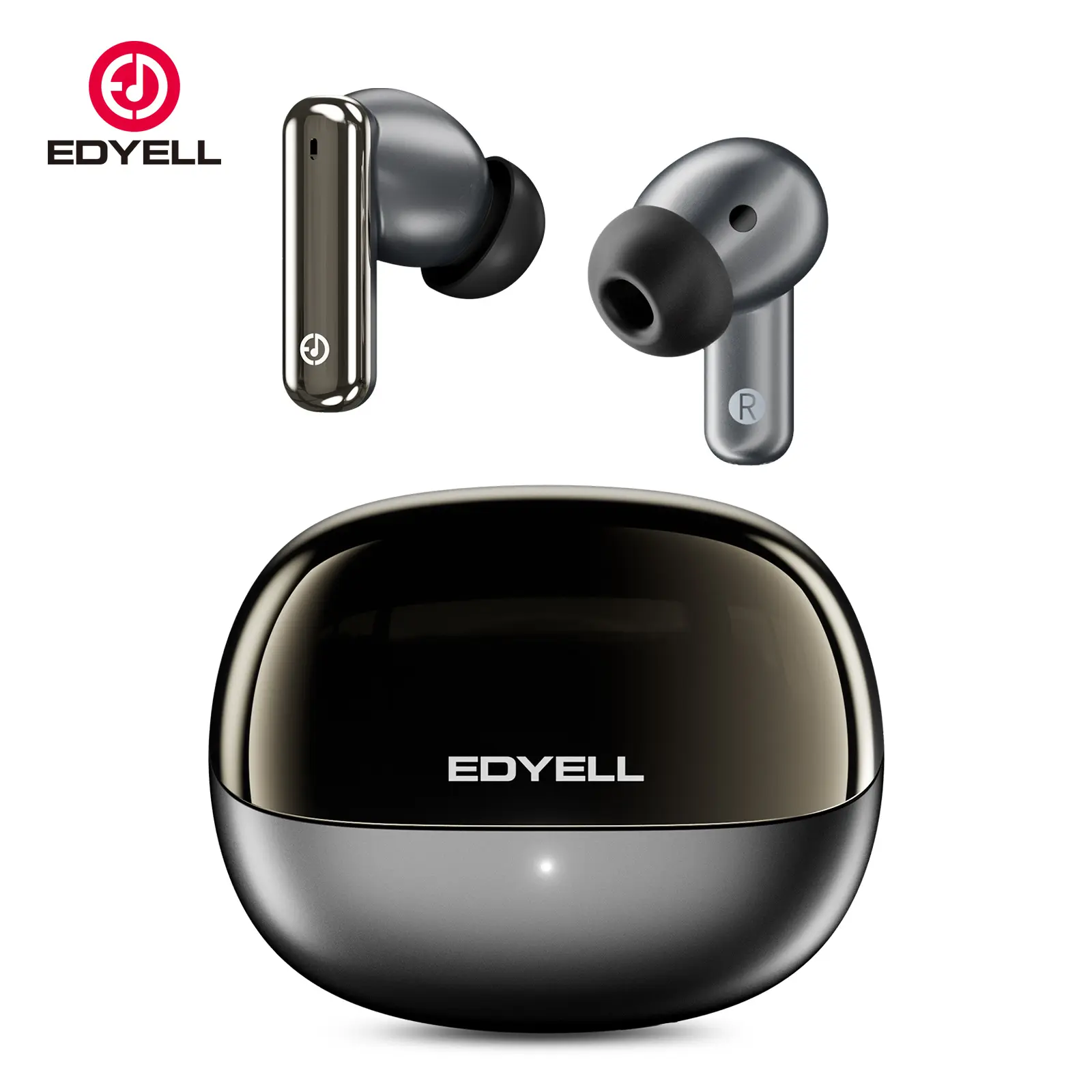 EDYELL A1 Wireless Bluetooth Earbuds Headphones, 13mm Drivers 5.3 Audio Headset, ENC Noise Cancelling, IPX5 Waterproof, Touch Control, Stereo Sound, USB Rechargeable In-Ear Earphones for Back to School,back to school haul