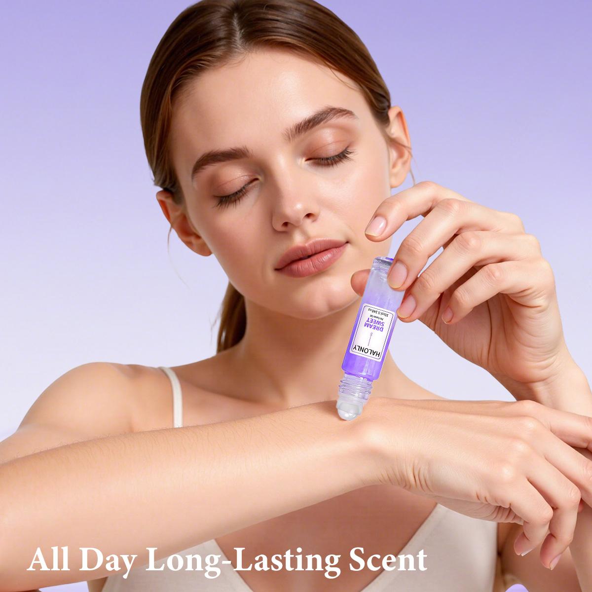 【Halonly】Roll-On Perfume Oil for Women (Dream sweet) | Sweet Fruity and Flowers Notes | Long-Lasting| Natural Ingredient | Paraben-Free | 0.34 Fl Oz / 10 ml Fragrance 【Halonly】Roll-On Perfume Oil for Women (Dream sweet) | Sweet Fruity and Flowers Notes | Long-Lasting| Natural Ingredient | Paraben-Free | 0.34 Fl Oz / 10 ml Fragrance