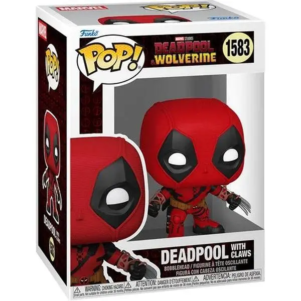 Deadpool & Wolverine Deadpool with Claws Funko Pop! Vinyl Figure #1583