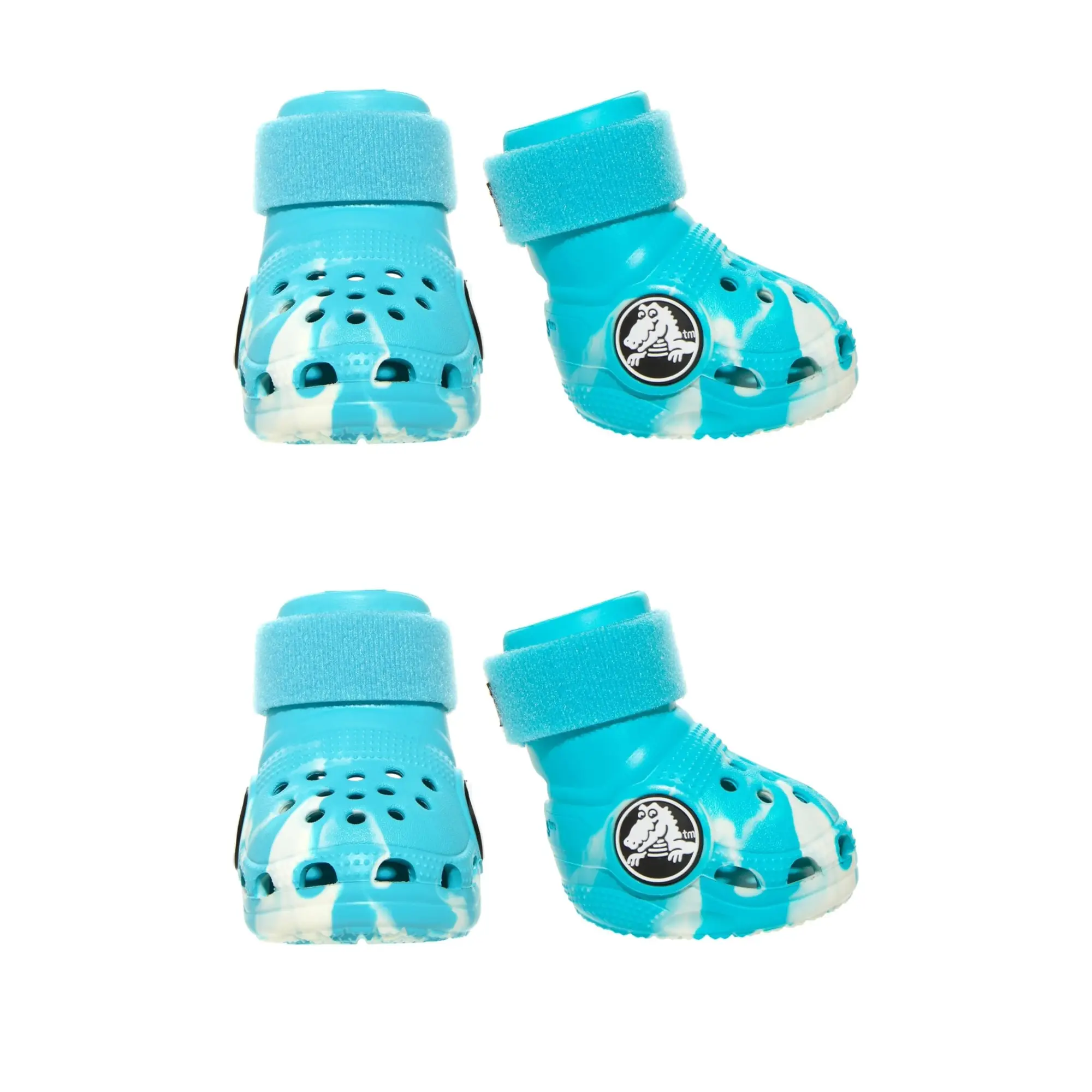 BarkBox - Dog Shoes - Each Box comes with 4  | EVA Foam with Adjustable Strap, Breathable, Glow-in-Dark