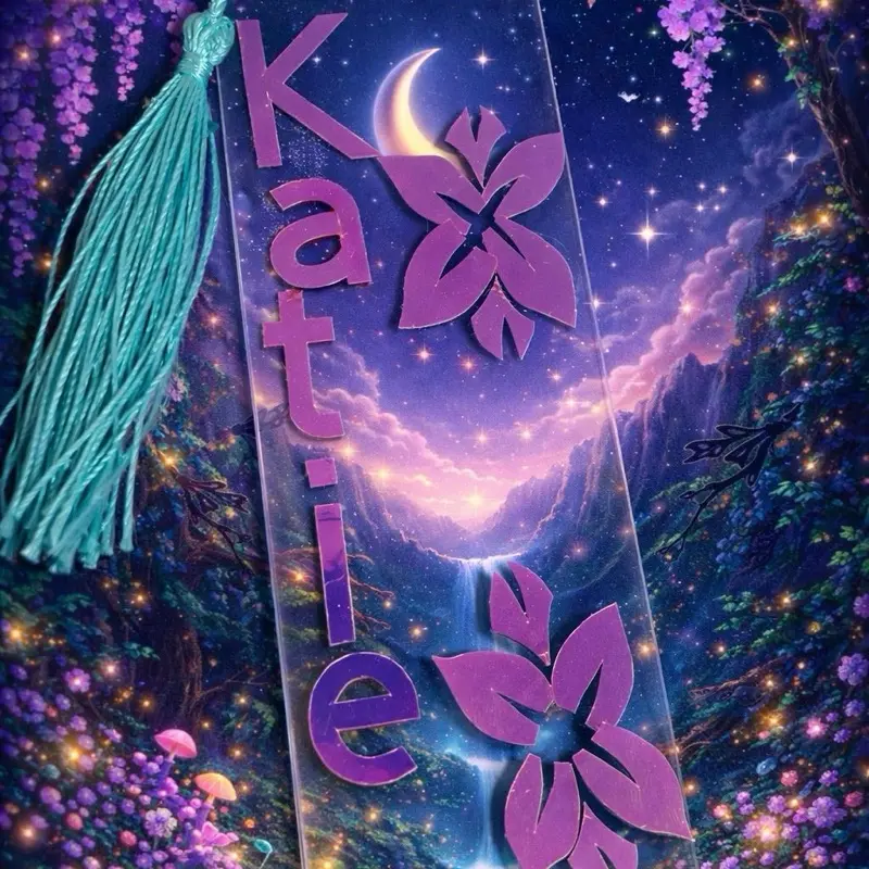 Personalized bookmarks Bookmarks: $3–5 each or 3 for $10