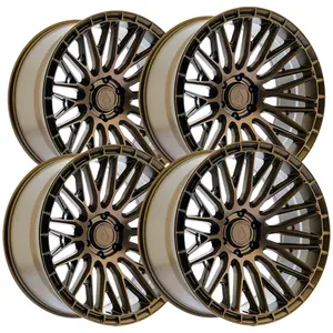 (Set of 4) Arena A118 Karma 20x9 5x5" +1mm Bronze Wheels Rims 20" Inch