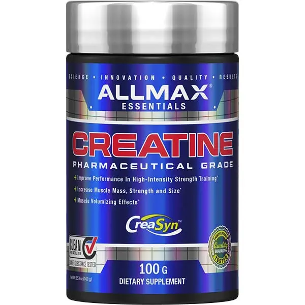 ALLMAX Nutrition Creatine Monohydrate Powder, Unflavored – Pure Micronized Creatine Supplement for Men & Women – Supports Strength, Performance & Training Intensity – Vegan, Gluten Free