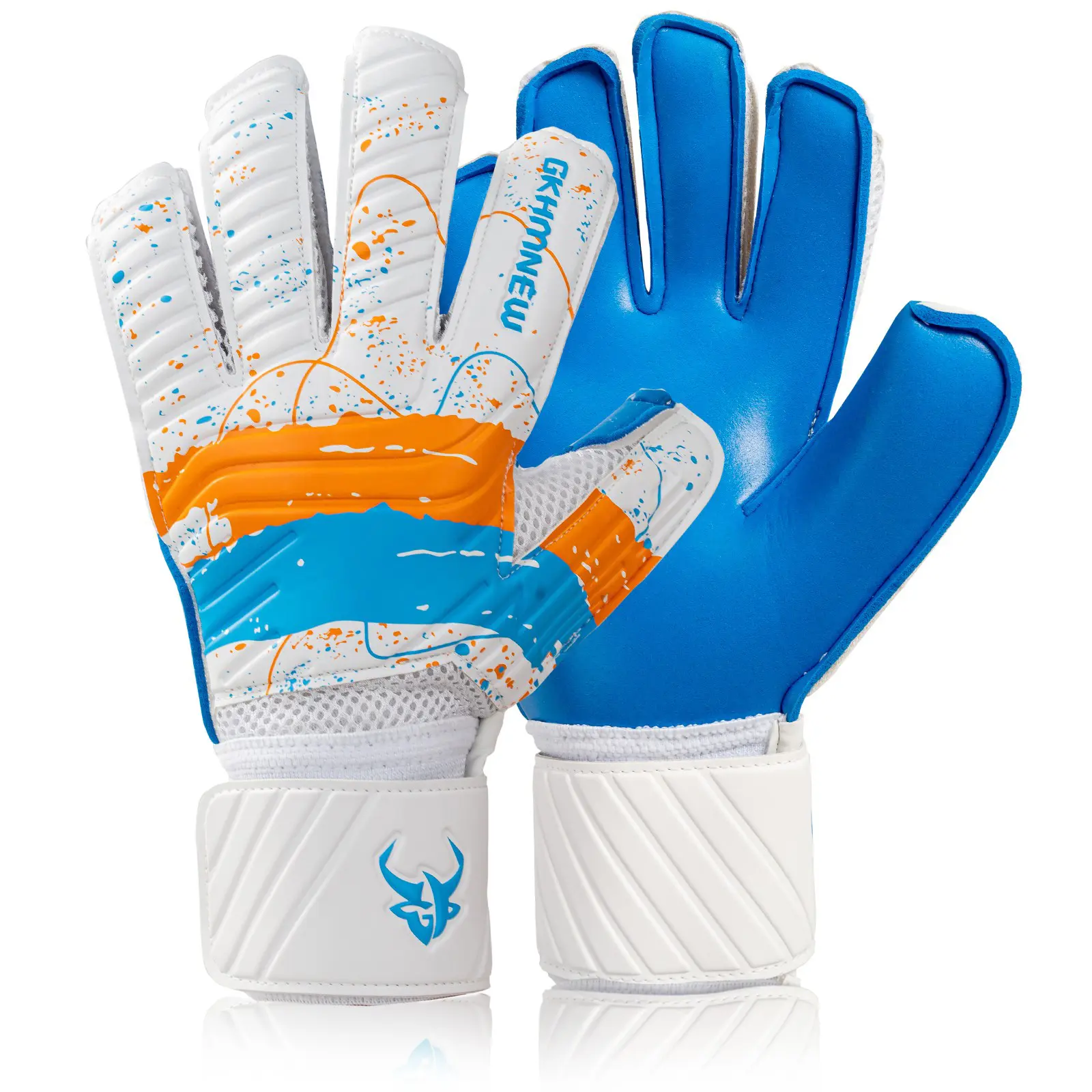 Soccer Goalie Goalkeeper Gloves – Pro-Level Super Superior Grip, Enhanced Finger Protection, Breathable & Durable Comfort for Training, Matches – Youth, Kids, Adult Sizes 6-10