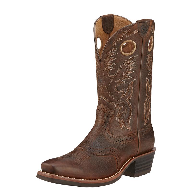 Men's Heritage Roughstock Square Toe Cowboy Boots