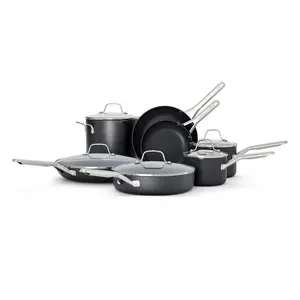 Calphalon 12pc Hard Anodized Aluminum Nonstick Cookware Set Calphalon 12pc Hard Anodized Aluminum Nonstick Cookware Set