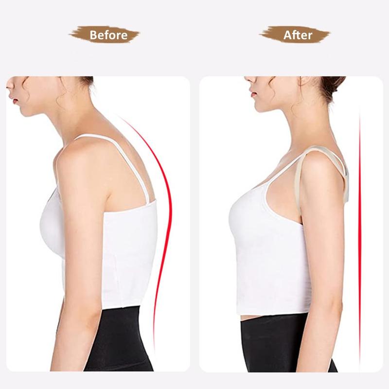 Posture Correction Belt, Easy-to-Use Adjustable High-Elasticity Posture Trainer, Lightweight Breathable Garment Accessory.