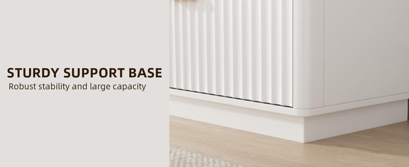 VOWNER Tall Dresser for Bedroom 5-Drawer Dresser 48" Tall Modern Chest of Drawers Wide Chest of Drawers Storage Drawers Storage Organizer for Closet Hallway Entryway White