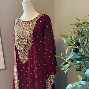 Pakistani gharara suit large