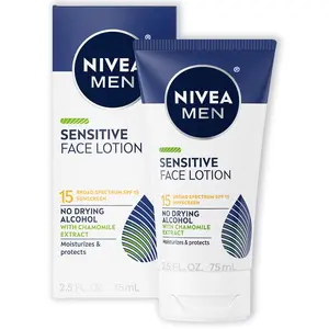 NIVEA MEN Sensitive Face Lotion SPF 15