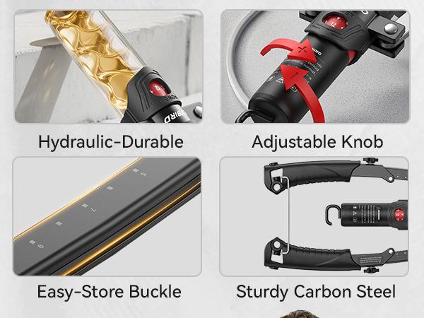 FLYBIRD Chest & Arm Twister with Flex Core Trainer - 15-Level Hydraulic Power Chest Press Machine (22-440lb) for Upper Body, Portable Resistance Home Fitness Equipment Outdoorfun #SpringStatements