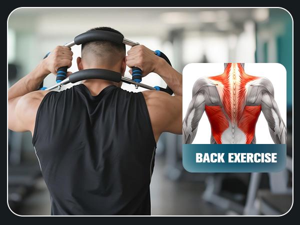 Relifesports Twister Arm Trainer - Adjustable Spring Resistance Chest & Shoulder Workout Equipment for Men, Portable Home Fitness Gear