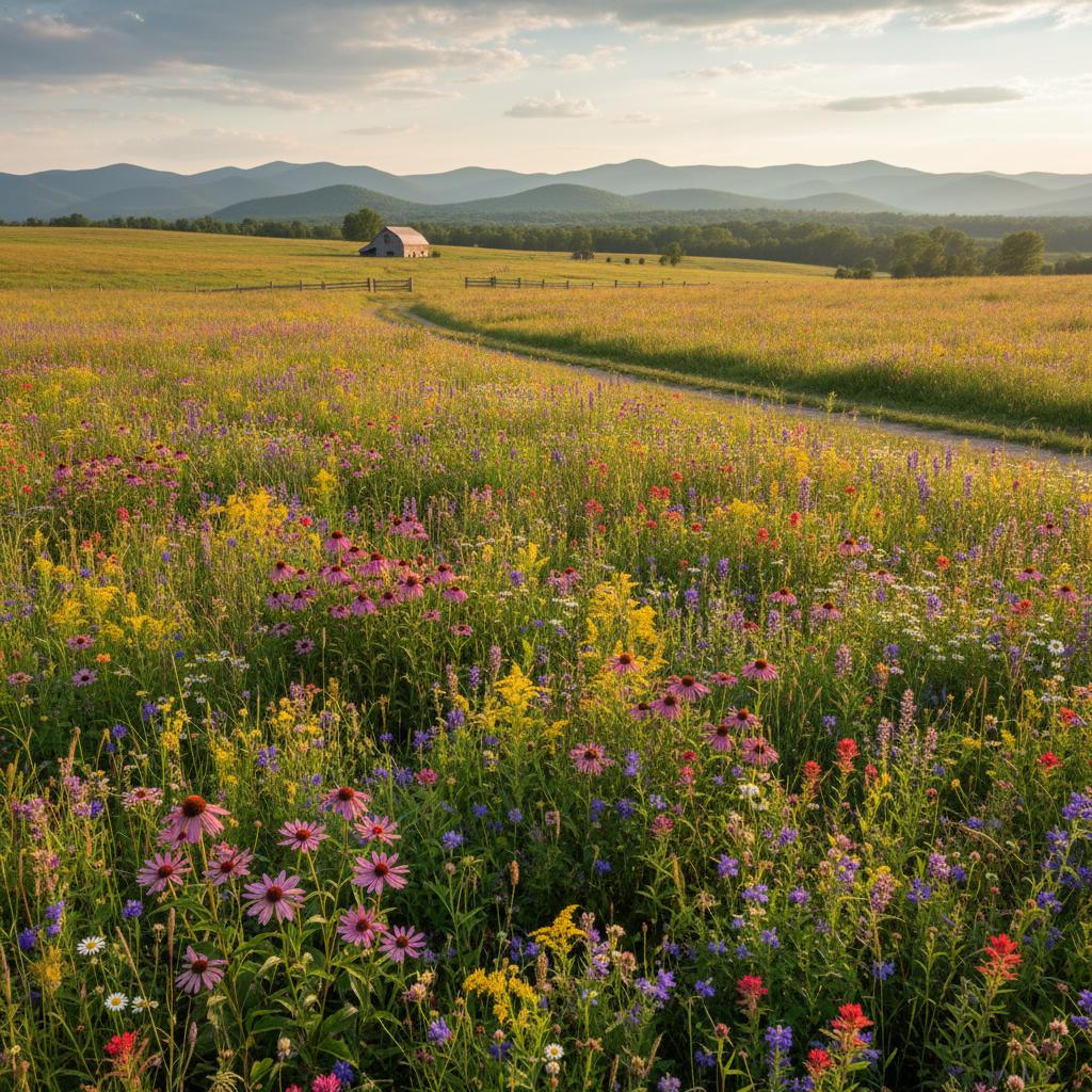 Wildflower Mix – 5000 Seeds Garden Seeds, Colorful Variety of Pollinator-Friendly Blooms, Supports Local Wildlife, Perfect for Garden Beds, Borders & Meadows
