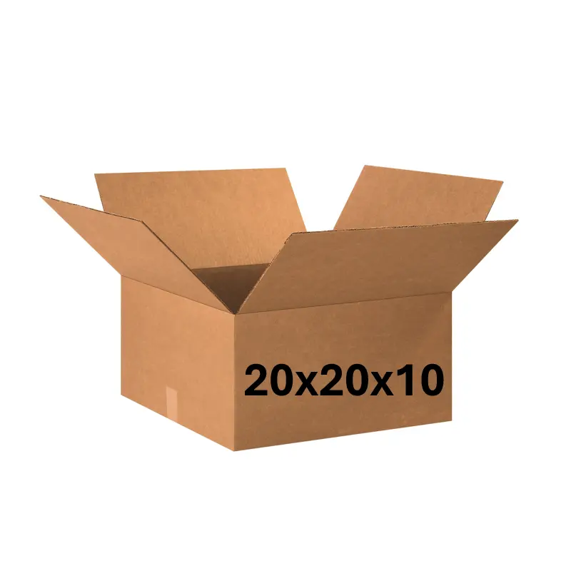 20x20x10 (200 lb strength) | SINGLE CARDBOARD BOX