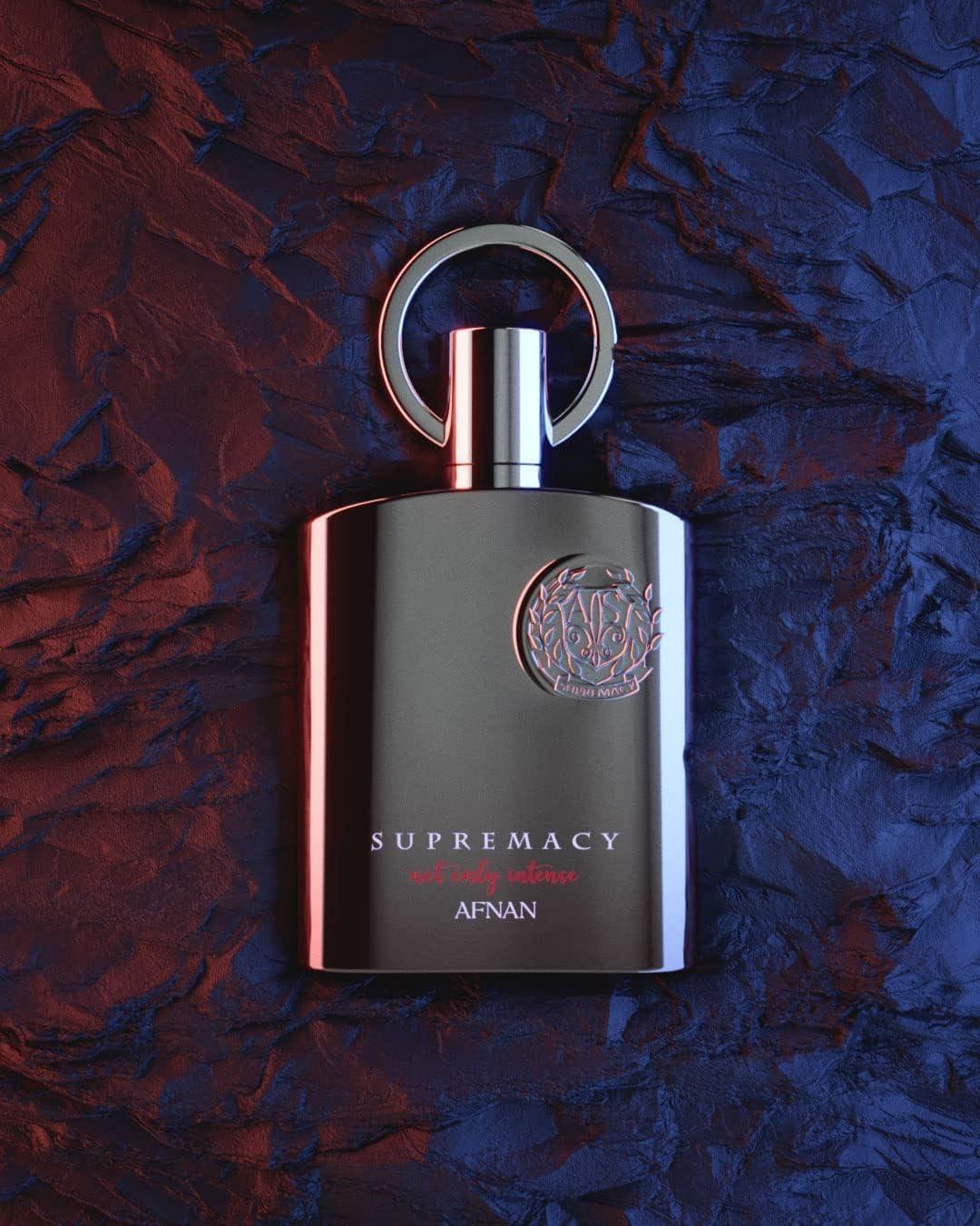 Afnan Supremacy Not Only Intense Eau De Parfum Fragrance for Men, 3.4 Oz Lavender Scent Perfume