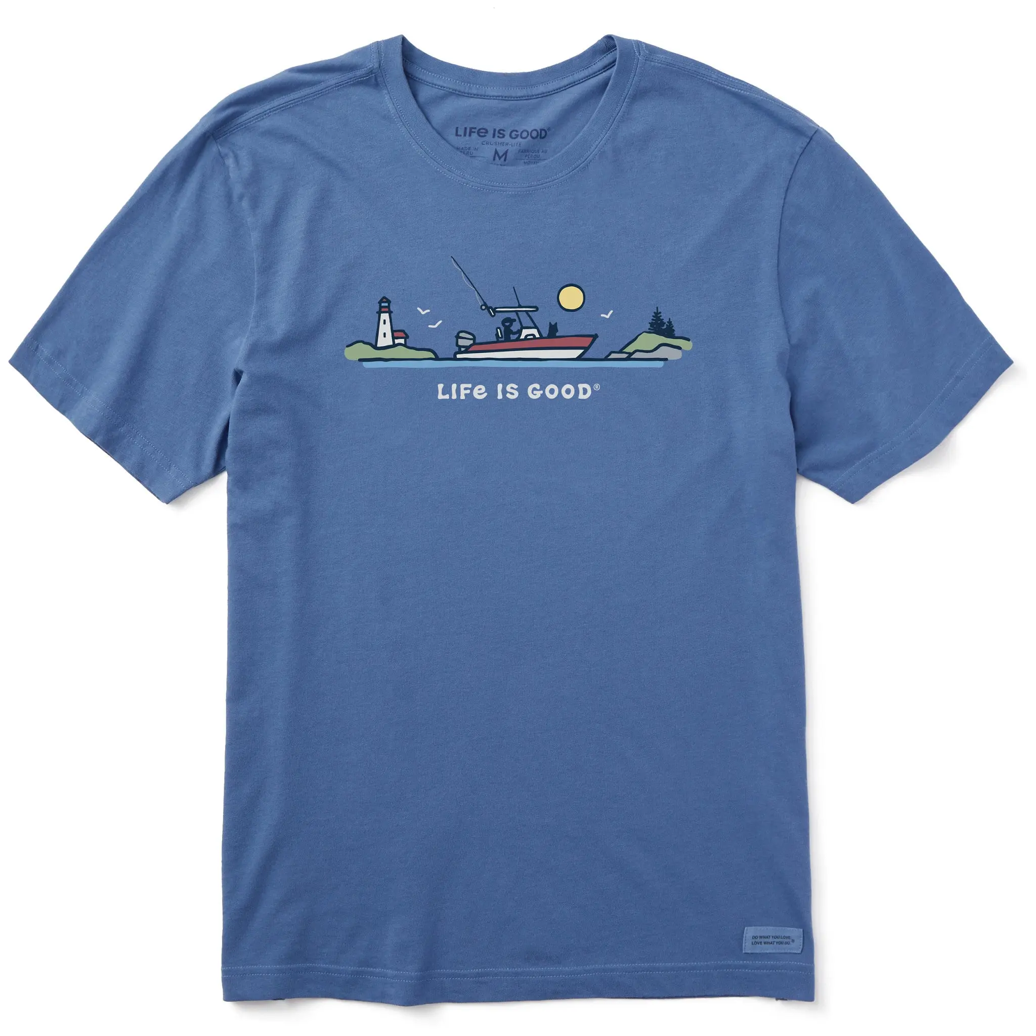 Men's Fishing Boat Vista Short Sleeve Tee