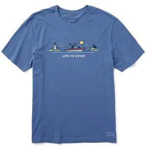 Men's Fishing Boat Vista Short Sleeve Tee