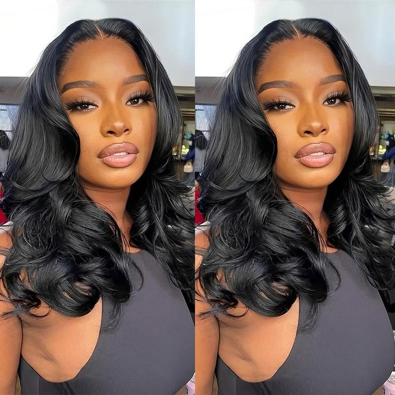 Celie Hair Ombre Brown Highlight 1B/2/30 Butterfly Layered Cut Glueless Wig Blonde Highlight 1B/22 6x5 HD Lace Ready to Go Wigs 200% Density Natural Black Human Hair Closure Wig Pre-bleached Knots & 3D Dome Cap