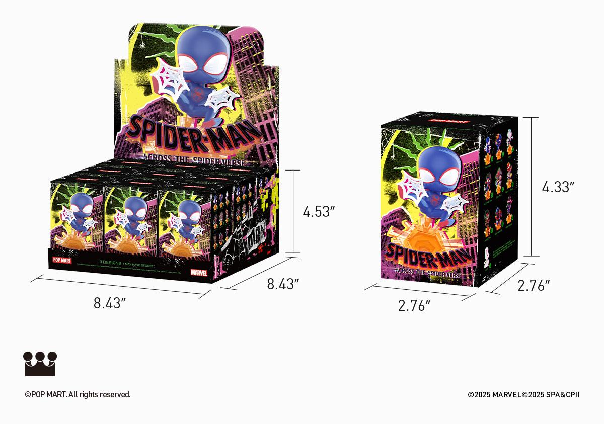 POP MART Marvel Spider-Man Across the Spider-Verse Series Figures