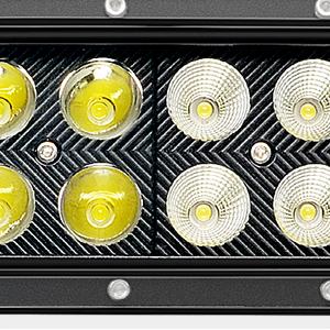 Nilight 50Inch 50 Inch 288W Curved Spot Flood Combo Bar LED Off Road Driving car Light and 1PC 14AWG 12V 5Pin Rocker Switch Wiring Harness Kit-1 Lead bight Lightbar