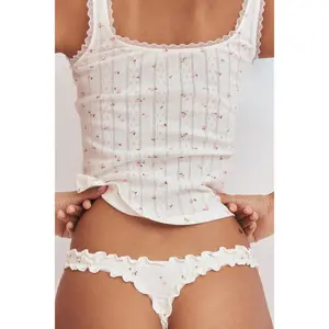 H&M 3-pack overlock-detail thong briefs