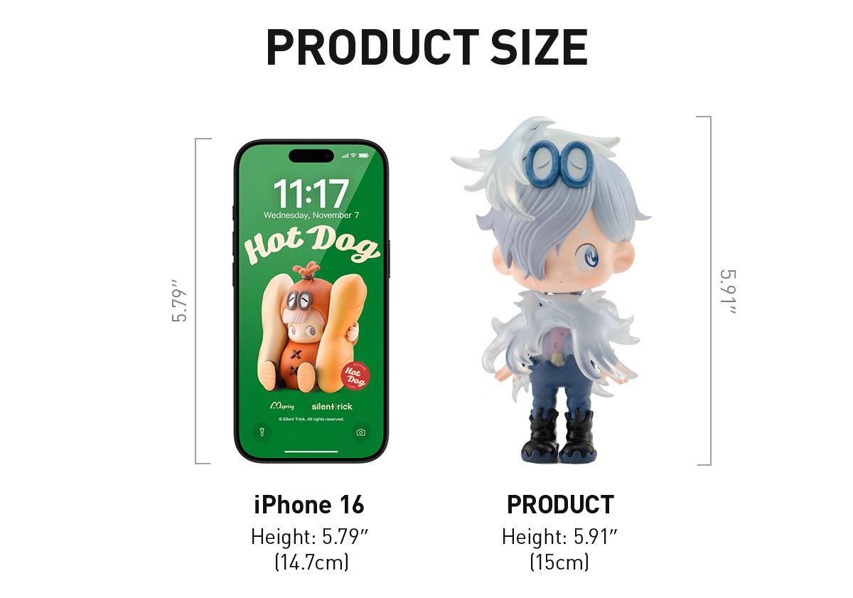 【Silent trick】LiLiOS - Foggy Birdie Rope｜Designer Toy