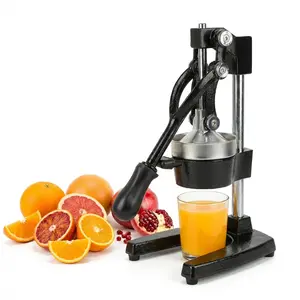 Cast lron Citrus Juicer, Manual juicer,Heavy-Duty Hand Press for  Fruit ,Commercial Manual Fruit Press Juicer for Pomegranate Lemons  , Easy-To-Use and Clean  fresh orange juice