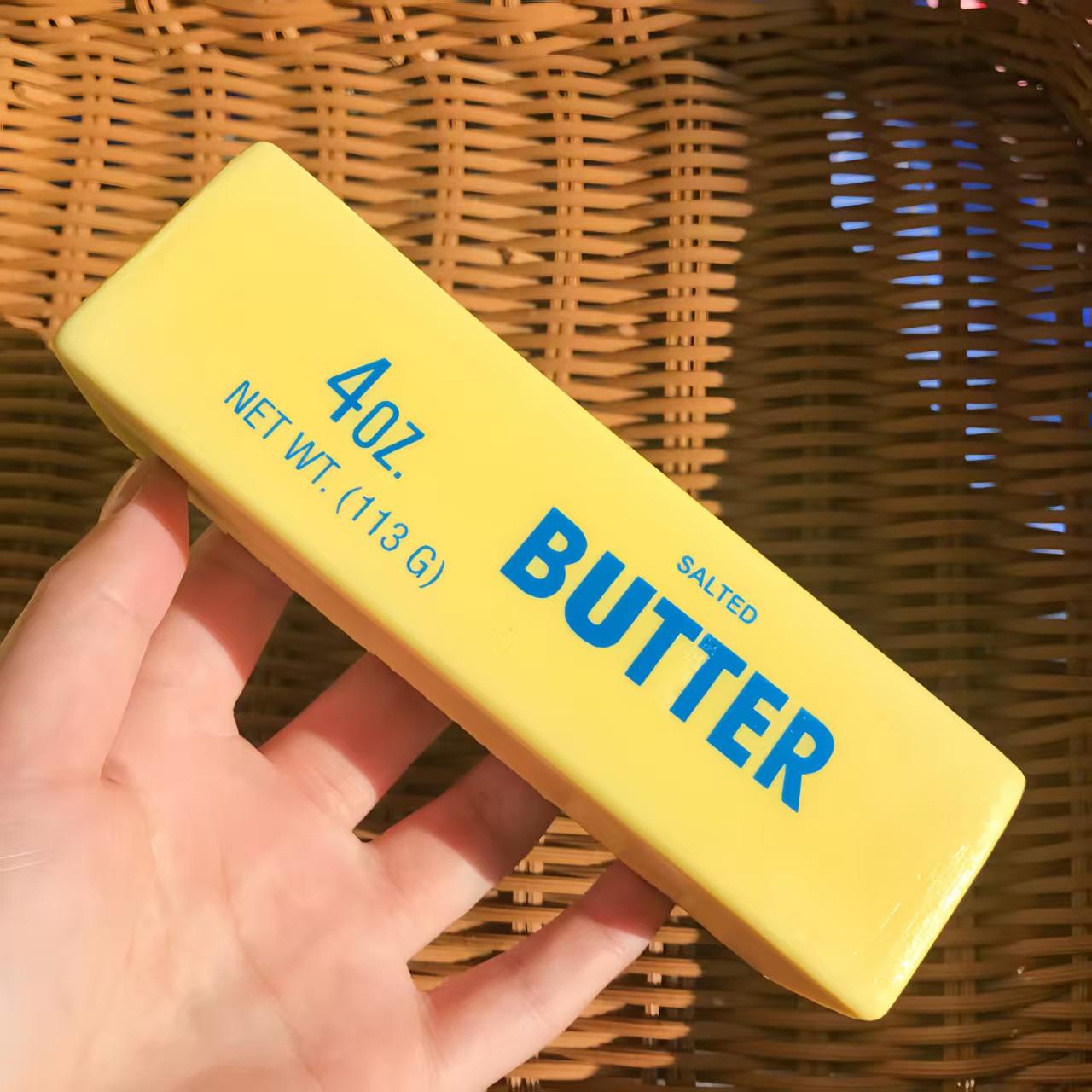 2PC-Butter Stick Squishy Toy, Soft Slow Rebound Stress Relief Toy for Relaxation and Anxiety Relief, 14cm Cute Fidget Toy, Kawaii Squishies 2PC-Butter Stick Squishy Toy, Soft Slow Rebound Stress Relief Toy for Relaxation and Anxiety Relief, 14cm Cute Fidget Toy, Kawaii Squishies