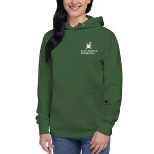 The Mindful Drinking Co. Unisex Hoodie – Premium Cotton Sweatshirt for Sober-Curious, Wellness Lovers & Mindful Rebels | Cozy, Inclusive & Statement-Making Apparel for Intentional Living & Alcohol-Free Vibes