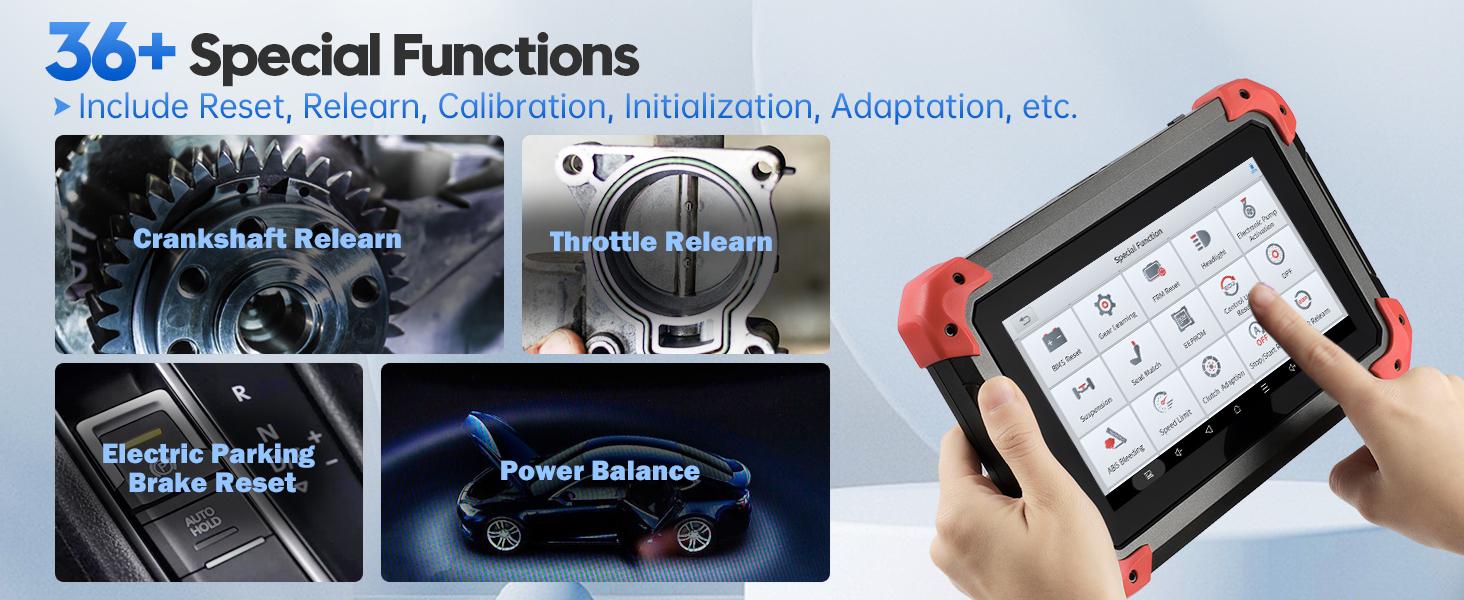 XTOOL D7 V2.0 Bidirectional Scan Tool 2026 Ai-Assisted OBD2 Scanner Diagnostic Tool with 36+ Resets, Full System Car Scanner with EPB, Injector Test, Throttle, Crank Sensor Relearn, FCA, CANFD & DoIP