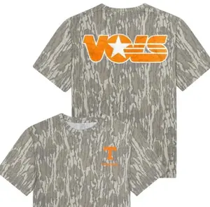 Mossy Oak Original Bottomland Tee For Men And Women. Camo Pattern Men's T-shirt