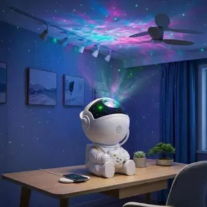 Dreamy Astronaut Galaxy Projector for Aesthetic Room Vibes! 8 Nebula Modes Starry Night Light with Remote—Ideal Space Gift for Kids & Adults. Upgrade Your Bedroom for Every Birthday!