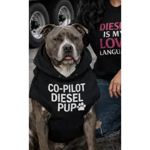 Diesel Pup hooded sweatshirt
