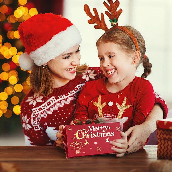 Christmas Cash Gift Envelope, Surprise Money Clip for Men and Women, Cartoon Greeting Card, Fantasy Theme, Money Clip, Creative Cash Gift Wallet, Unique Multifunctional Cash Box for Any Recipient, Cash Envelopes