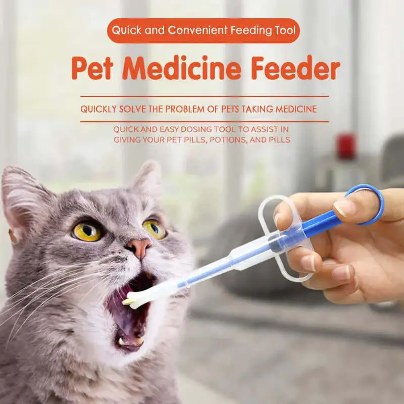 Convenient Pet Medicine Feeder Device Deworming Dropshipping