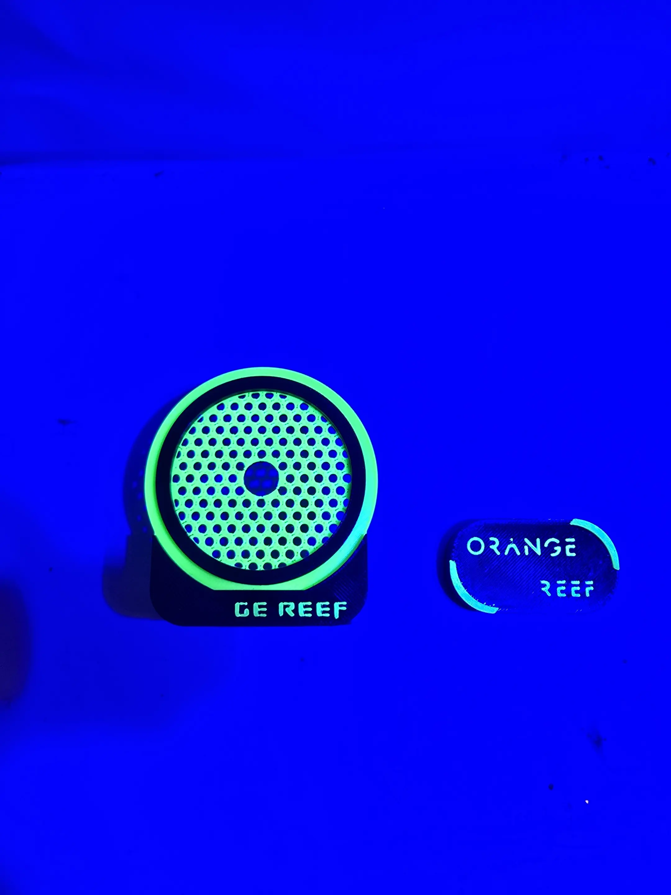 3D-Printed Adjustable-Angle Glow-in-Dark Magnetic Coral Holder, Aquascaping Accessory for Saltwater Fish Tanks (Pet Aquatic Decoration)