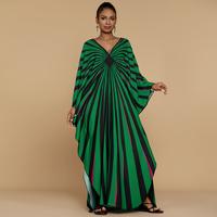 Green Radiating Stripes