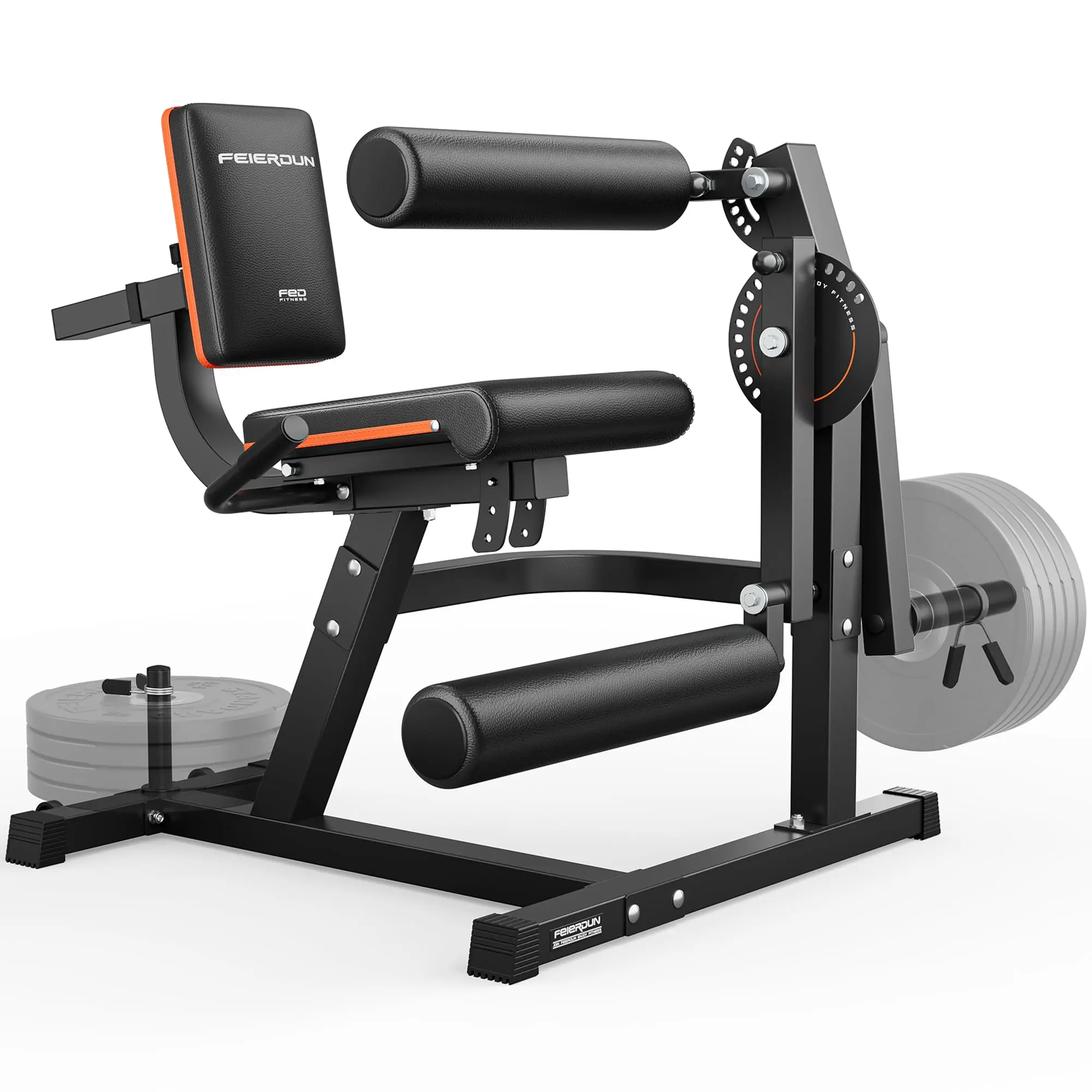 FED Fitness Feierdun Series LE1 Leg Extension Curl Machine – 700 lbs Capacity Lower Body Workout Equipment for Home Gym, Multi-Function Weight Training Machine, Adjustable Exercise Machine, Home Fitness Machine