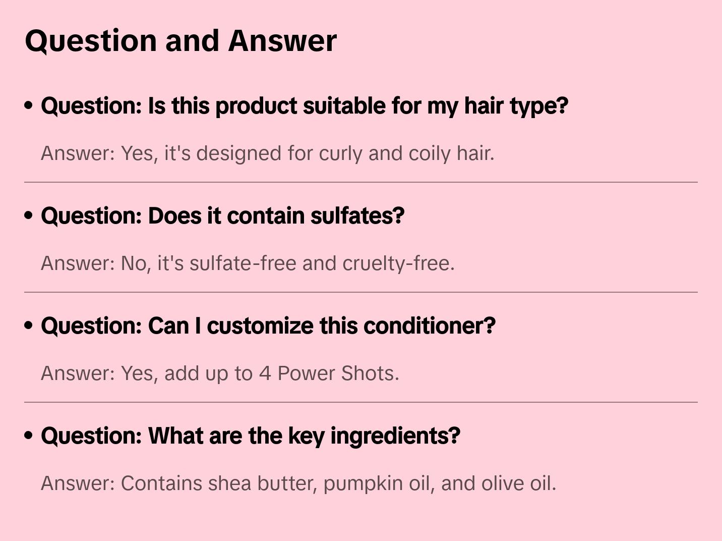 Curly and Coily Conditioner with Shea Butter and Pumpkin Oil - Customizable Formula for Ultimate Hair Health & Frizz Control