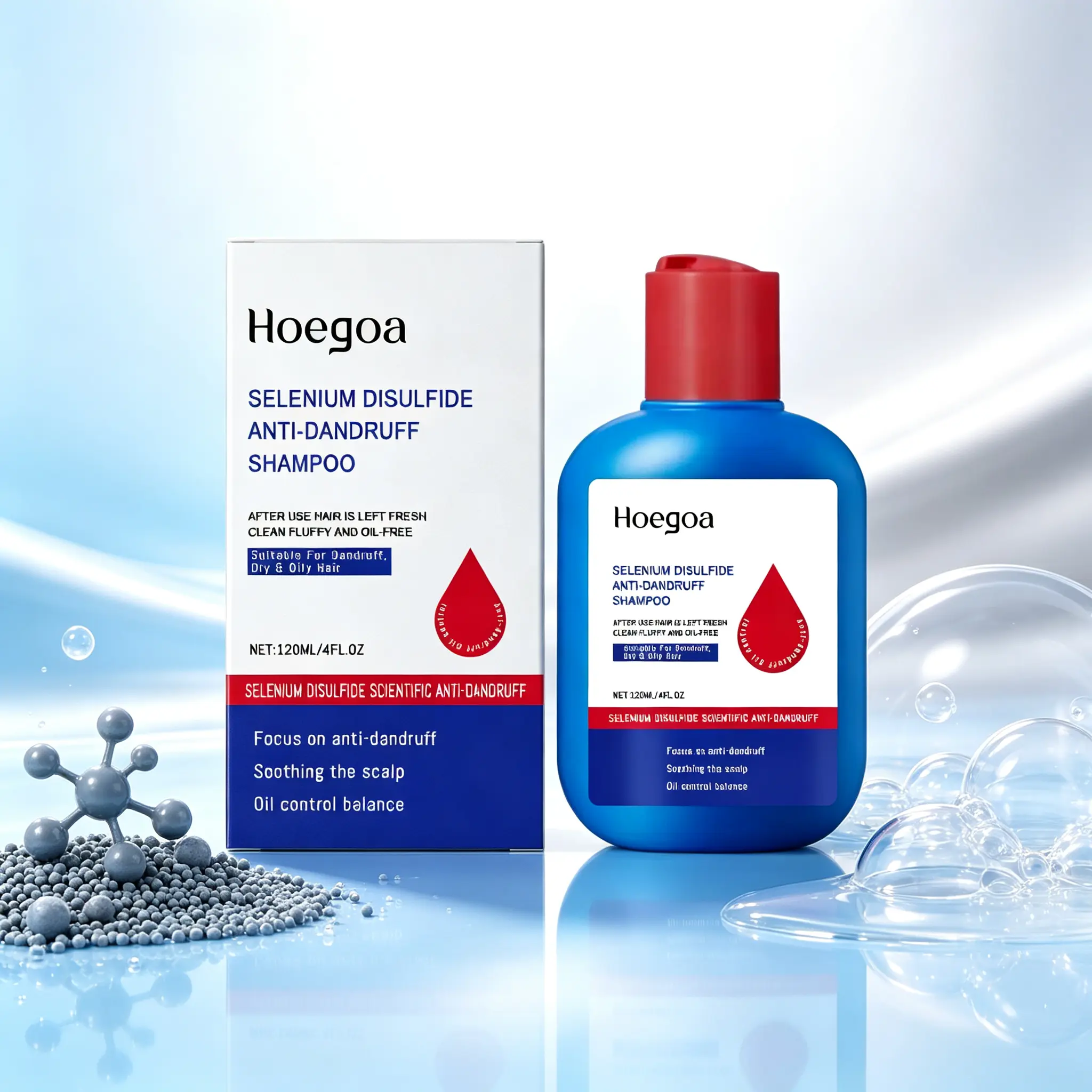 Clarifying Shampoo 120ml – Gentle Daily Shampoo for Fresh, Clean Hair, Lightweight Oil-Free Formula for Daily Use
