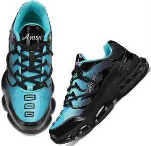 Steel Toe Shoes for Men Women Sneakers Wide Lightweight Safety Sneakers Comfortable Safety Shoes Colorful Tennis Work Shoes Black Closed