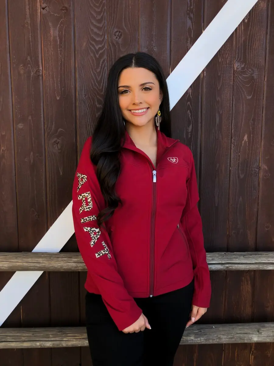 ARIAT – WOMEN’S New Team Softshell Jacket ( Rhubarb )