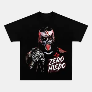 Adult Penta El Zero Miedo Wrestling TShirt, AEW Lucha Libre Graphic Tee, Pro Wrestling Fan T-Shirt, Unisex Streetwear Top