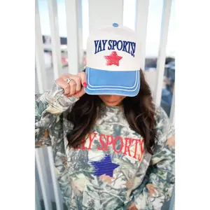 Yay Sports! - Denim Vintage Trucker Hat