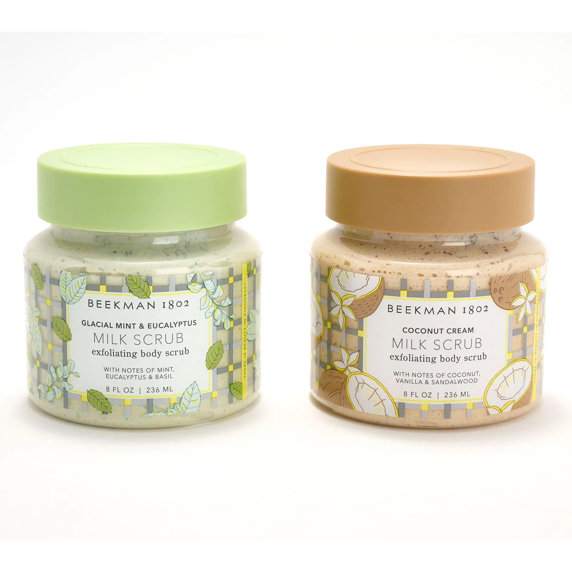 QVC Beekman 1802 8oz Goat Milk Body Polish Scrub Duo, Beauty & Personal Care Bath Body Scrub