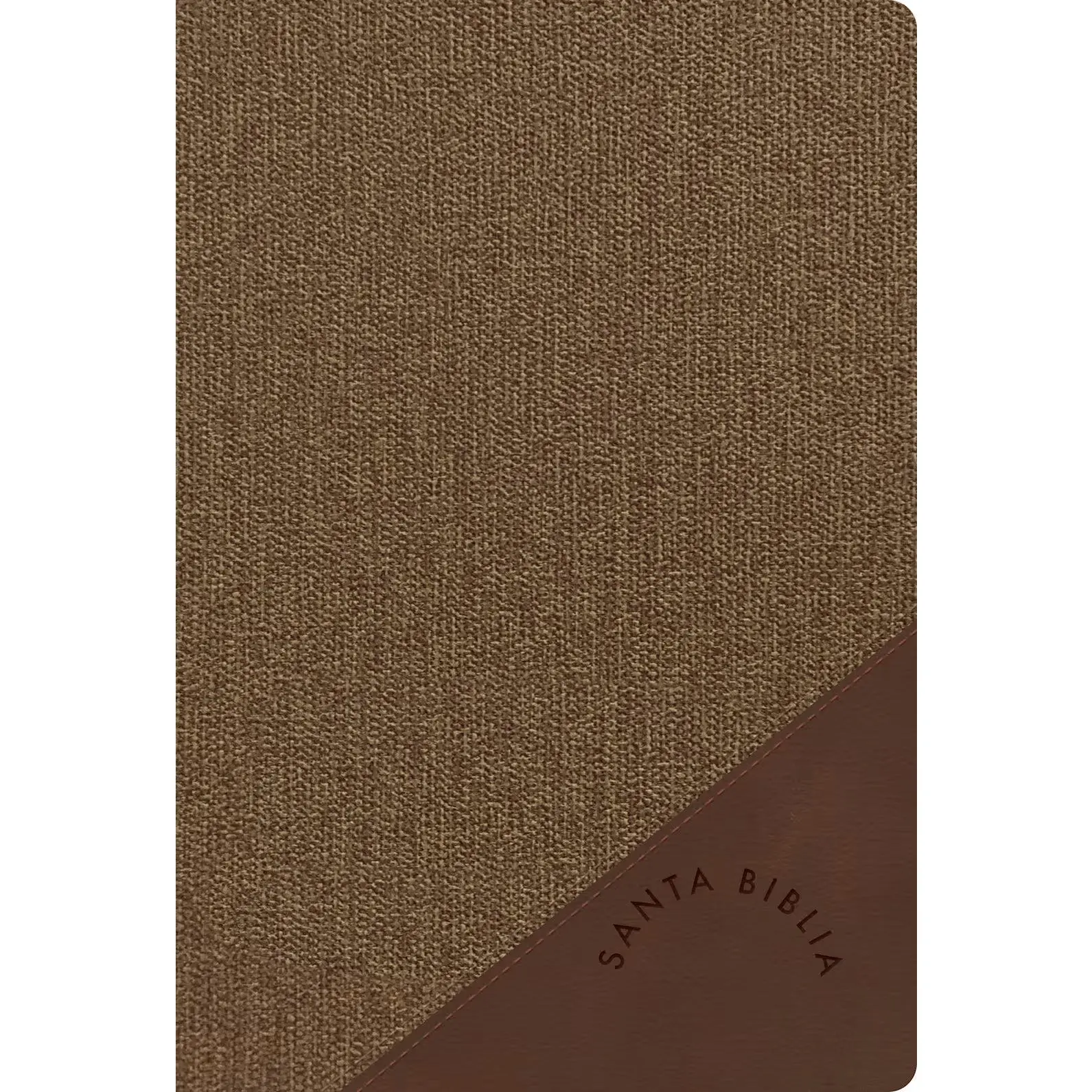 RVR 1960 Biblia letra grande tamaño manual, café duotono símil piel (Edición 2023): Con referencias
