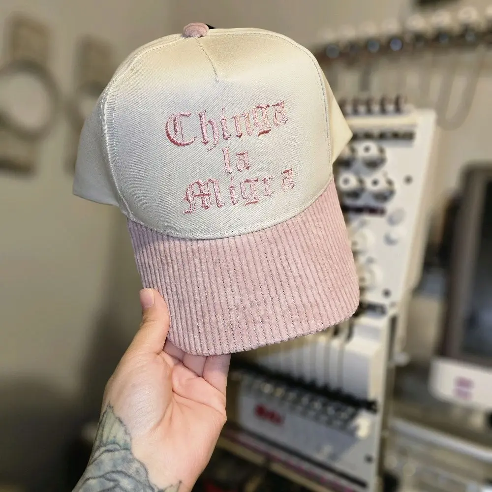 Chinga la Migra embroidered hat