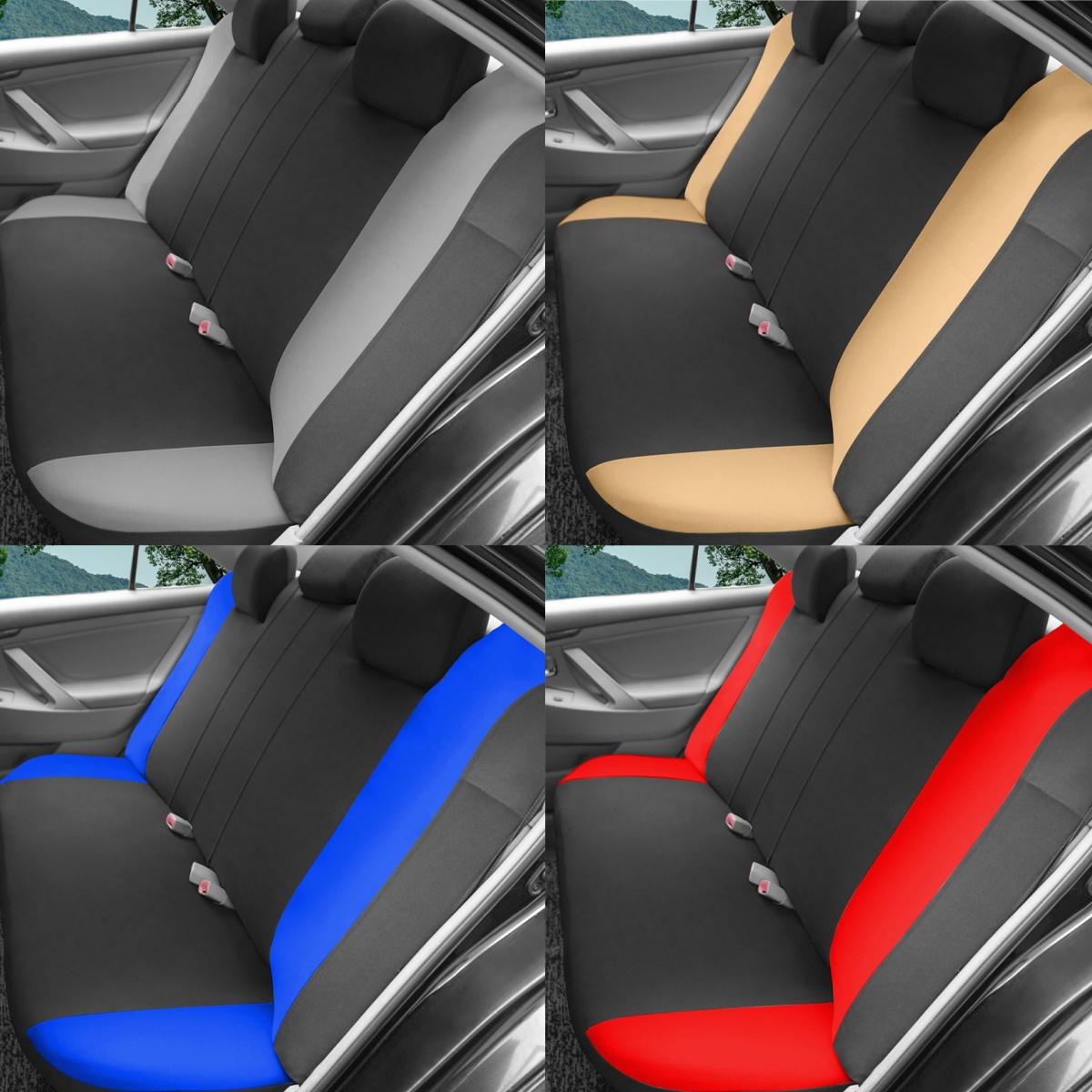 9PCS Car Seat Covers Full Set, Front and Rear Split Bench Seat Covers for Cars, Cushion Mat Pad Universal for Auto Car Vehicle SUV Sedan, Breathable Cloth Non-Slip Vehicle Interior Decoration Accessories 9PCS Car Seat Covers Full Set, Front and Rear Split Bench Seat Covers for Cars, Cushion Mat Pad Universal for Auto Car Vehicle SUV Sedan, Breathable Cloth Non-Slip Vehicle Interior Decoration Accessories